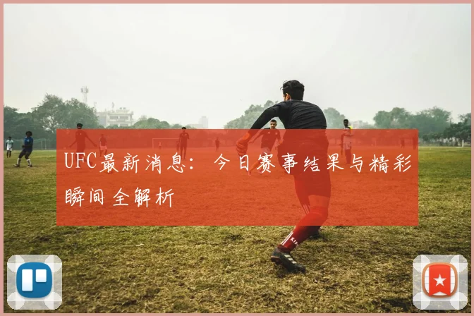 UFC最新消息：今日赛事结果与精彩瞬间全解析